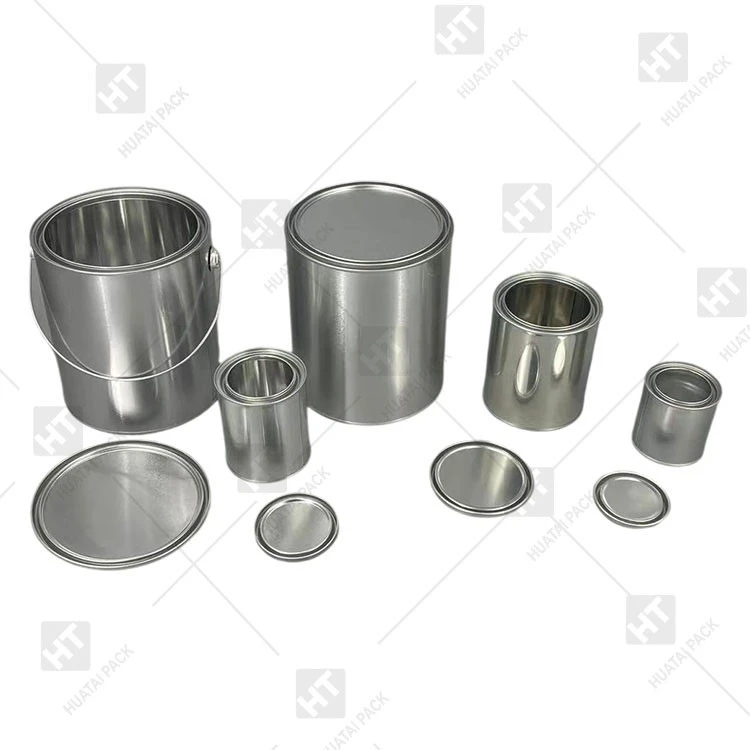Gallon Round Tin Can