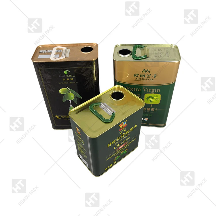 Square Tin Can For Olive Oil Square Tin Can For Olive Oil